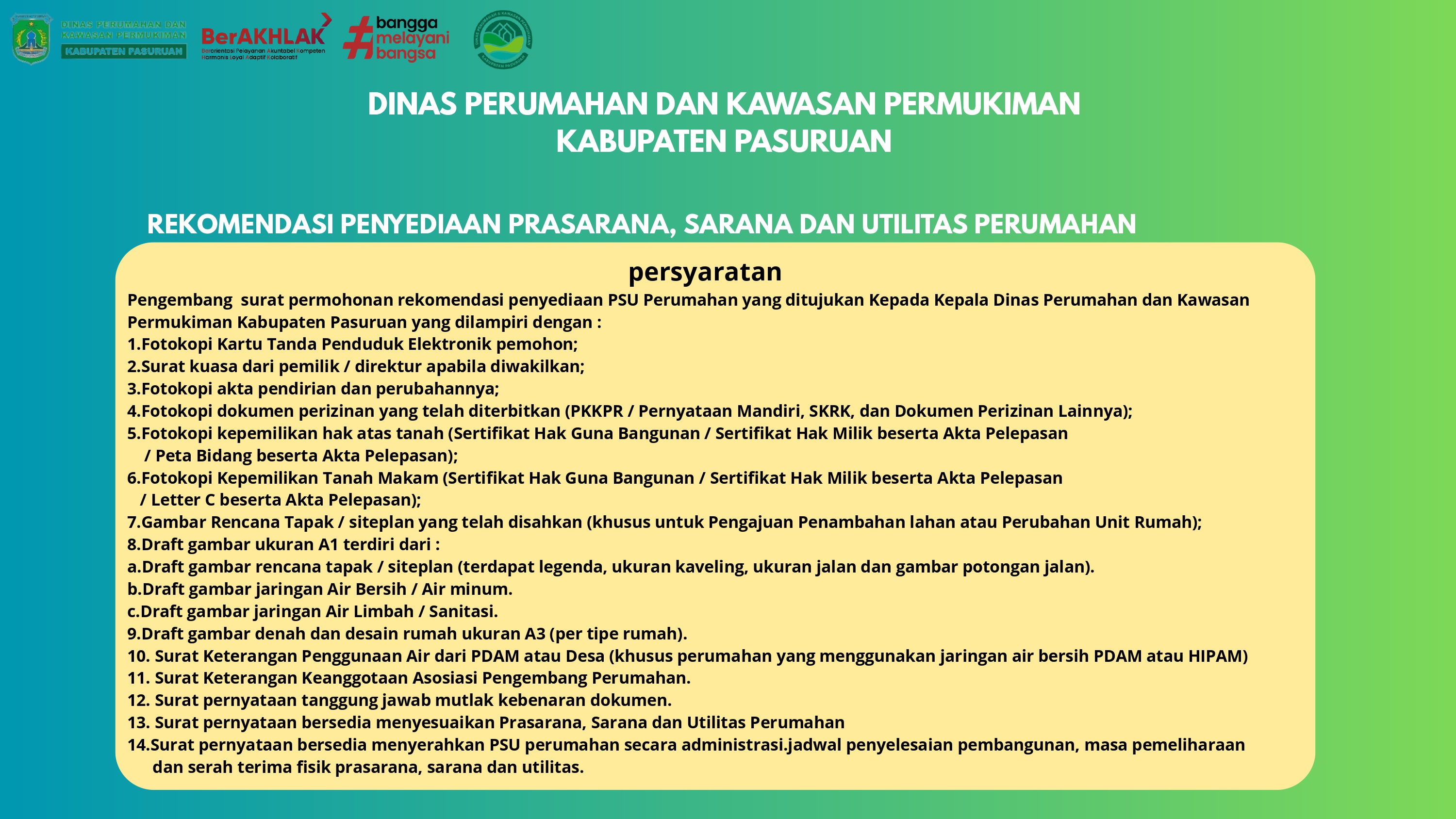 DPKP Pasuruan - Standar Pelayanan