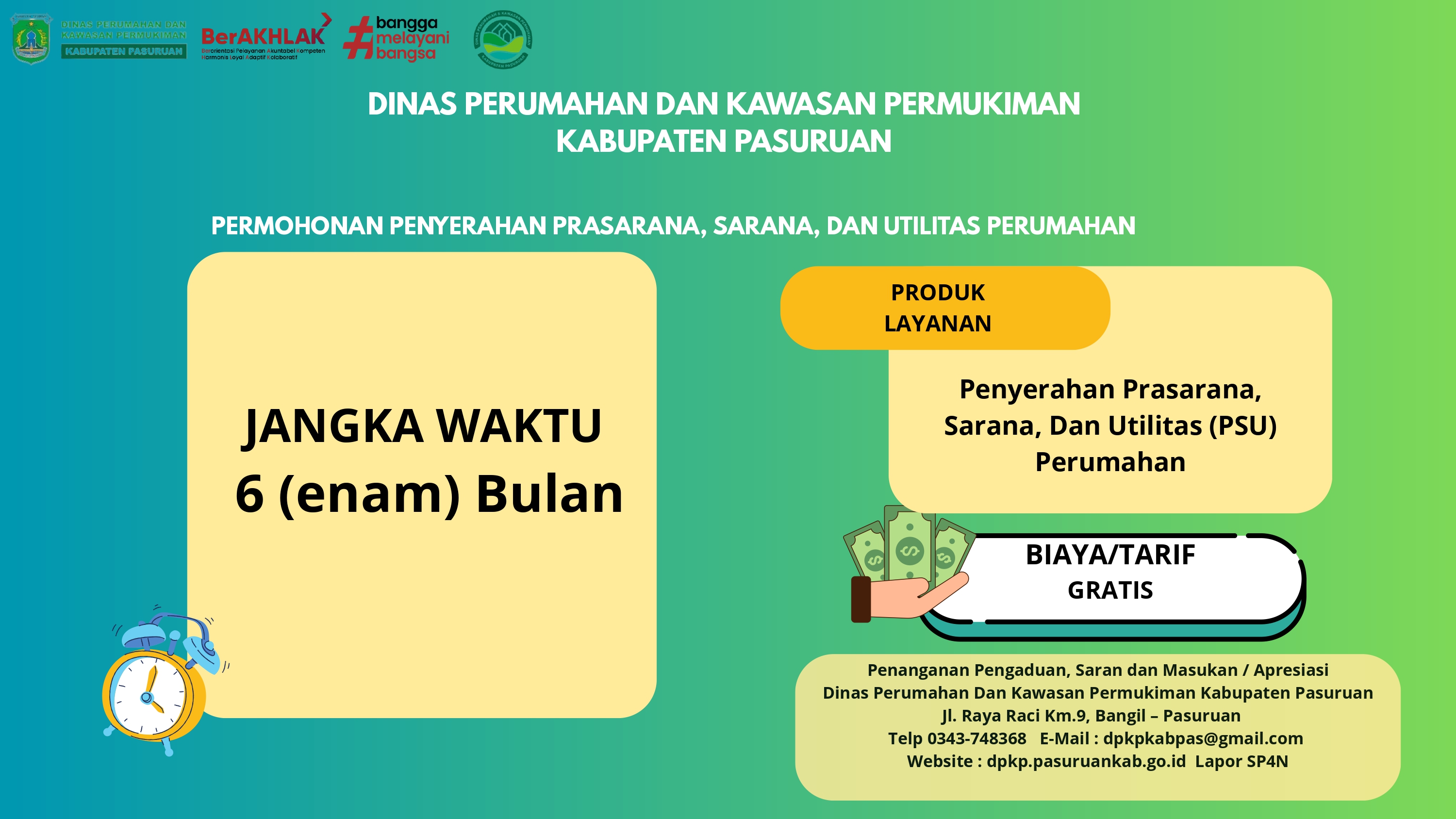 DPKP Pasuruan - Standar Pelayanan