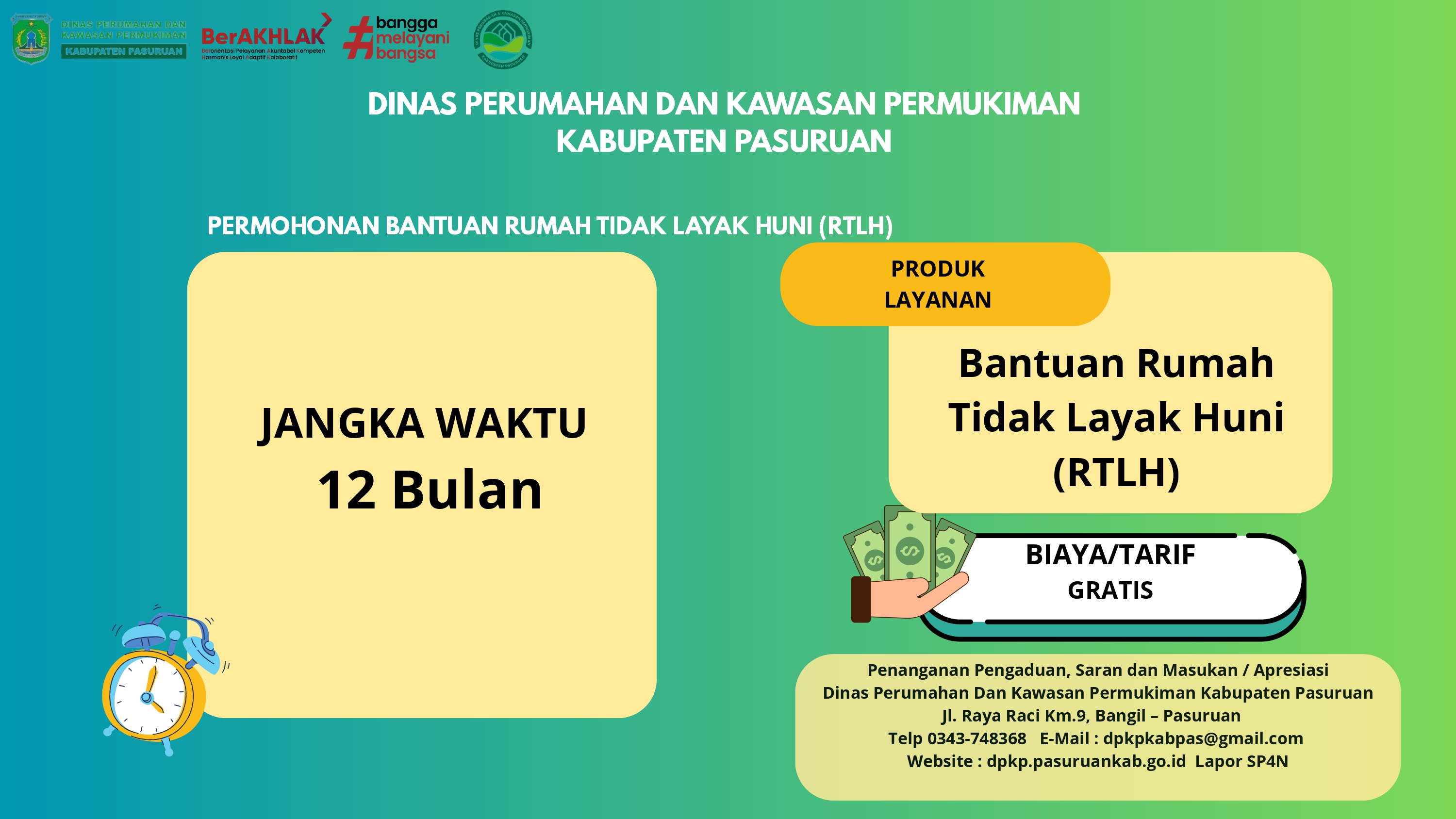 DPKP Pasuruan - Standar Pelayanan